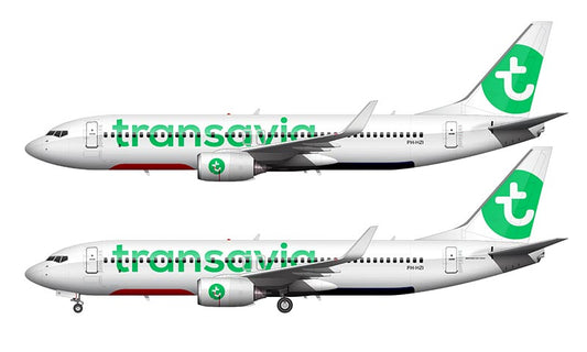 Transavia Boeing 737-8K2 Illustration