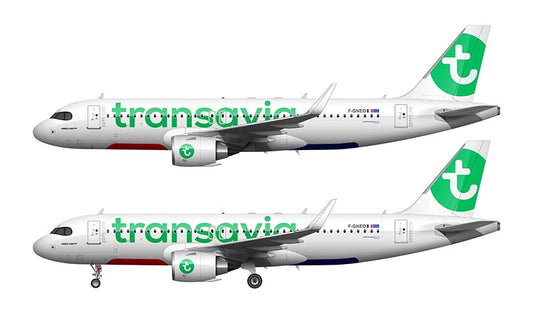 Transavia Airbus A320-252N (A320neo) Illustration