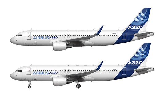 Airbus A320-200 Illustration (Airbus Livery)