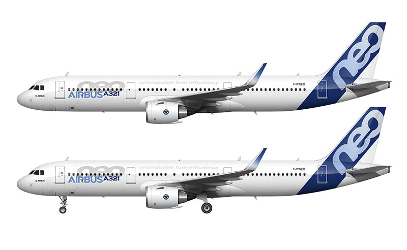 Airbus A321neo Illustration (Airbus Livery)