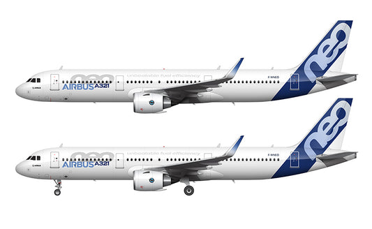 Airbus A321neo Illustration (Airbus Livery)