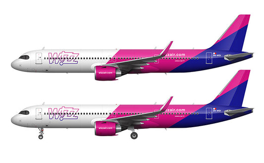 Wizz Air Malta Airbus A321-271NX Illustration