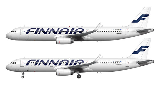 Finnair Airbus A321-231 Illustration