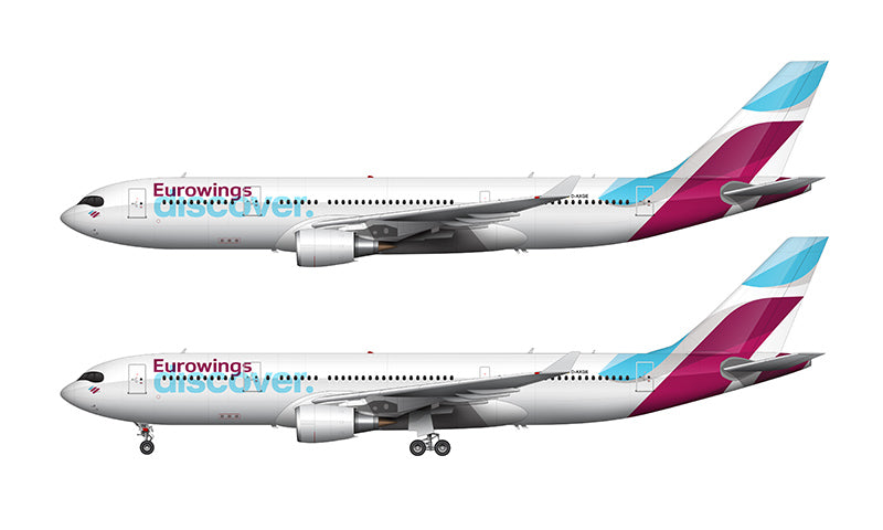 Discover Airlines Airbus A330-202 Illustration