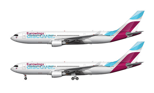 Discover Airlines Airbus A330-202 Illustration