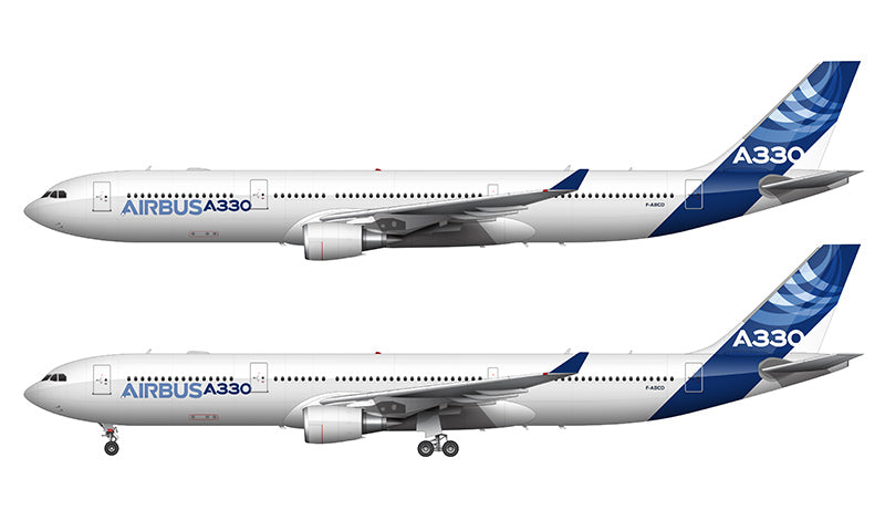 Airbus A330-300 Illustration (Airbus Livery)
