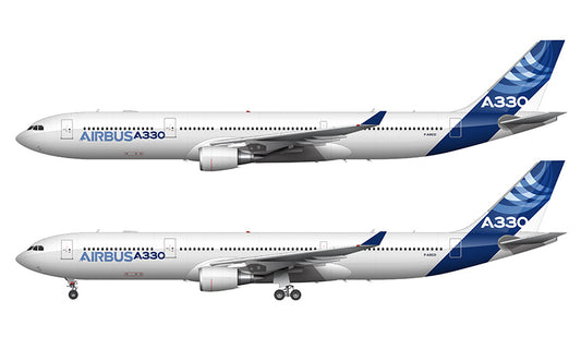 Airbus A330-300 Illustration (Airbus Livery)