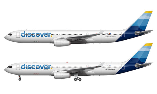 Discover Airlines Airbus A330-343 Illustration