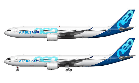 Airbus A330-900neo Illustration (Airbus Livery)