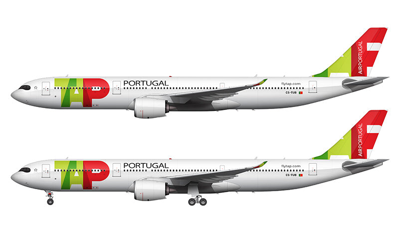 TAP Air Portugal Airbus A330-941N Illustration