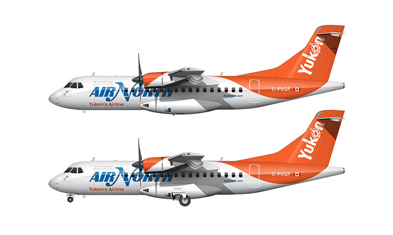 Air North ATR 42-320 Illustration