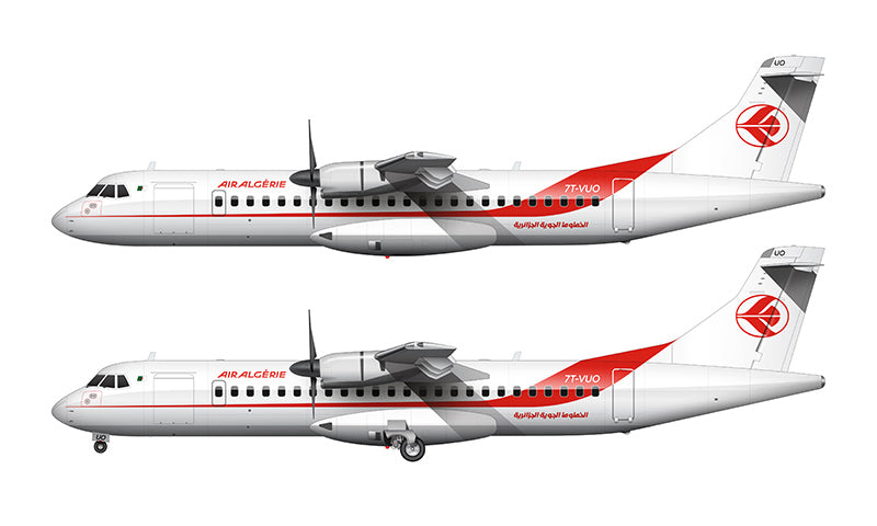 Air Algerie ATR 72 Illustration