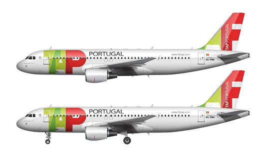 TAP Air Portugal Airbus A320 Illustration