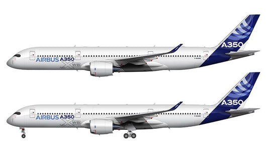 Airbus A350-900 Illustration (Airbus Livery)
