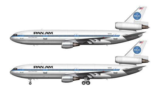 Pan Am McDonnell Douglas DC-10-30 Illustration