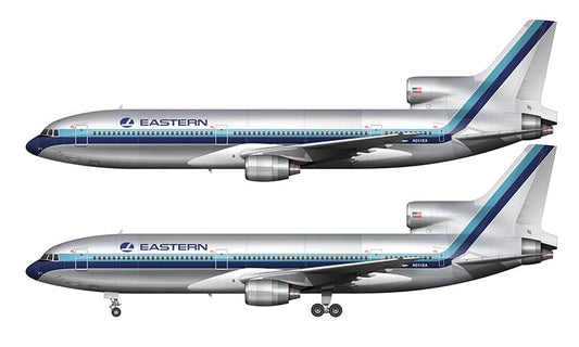 Eastern Airlines Lockheed L-1011-1 Illustration
